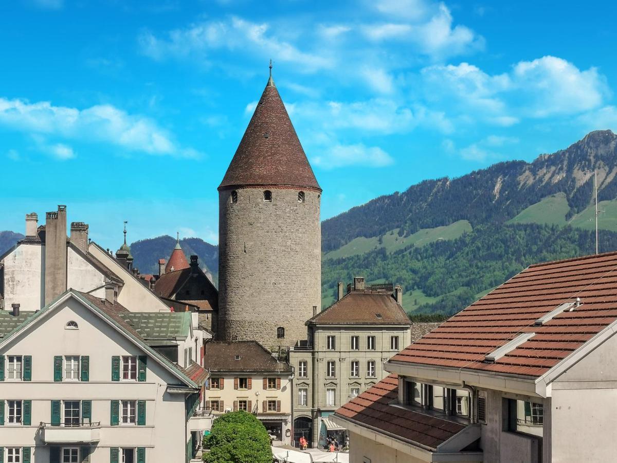 Hotel Des Alpes Bulle Center المظهر الخارجي الصورة