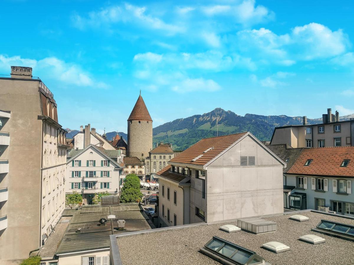 Hotel Des Alpes Bulle Center المظهر الخارجي الصورة